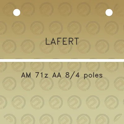 lafert-am-71z-aa-84-poles