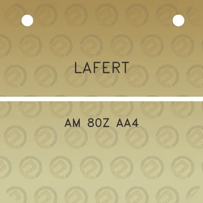 lafert-am-80z-aa4