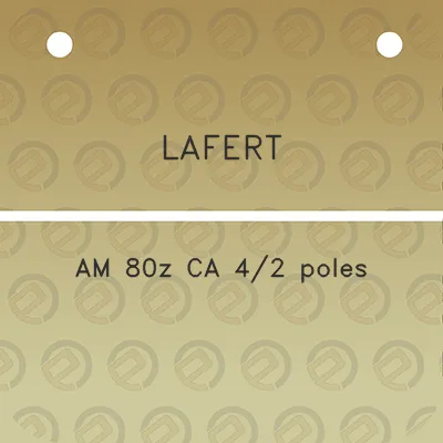 lafert-am-80z-ca-42-poles