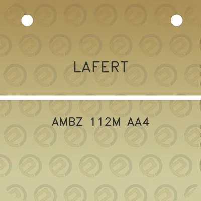 lafert-ambz-112m-aa4