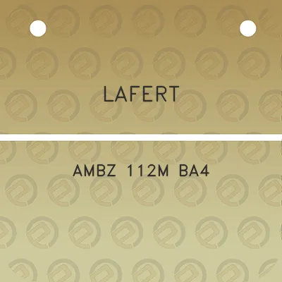 lafert-ambz-112m-ba4