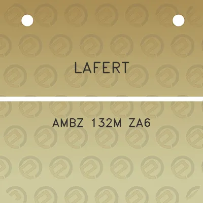 lafert-ambz-132m-za6