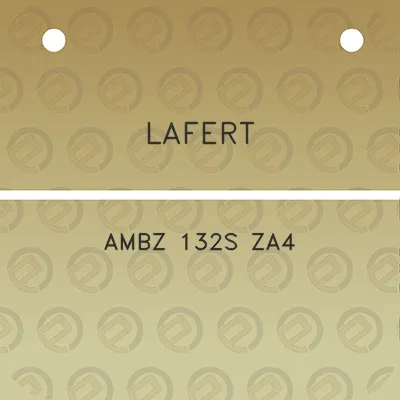 lafert-ambz-132s-za4