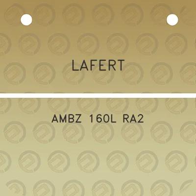 lafert-ambz-160l-ra2