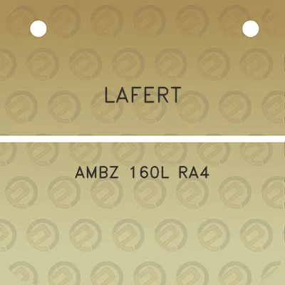 lafert-ambz-160l-ra4