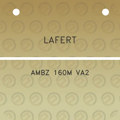 lafert-ambz-160m-va2