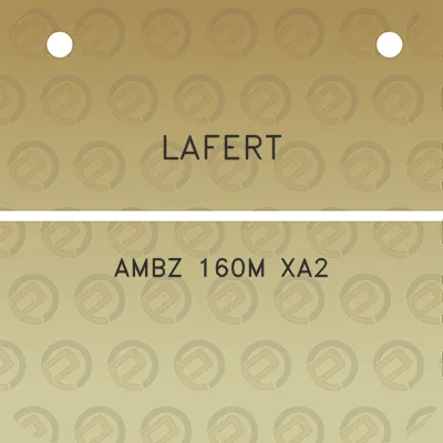 lafert-ambz-160m-xa2