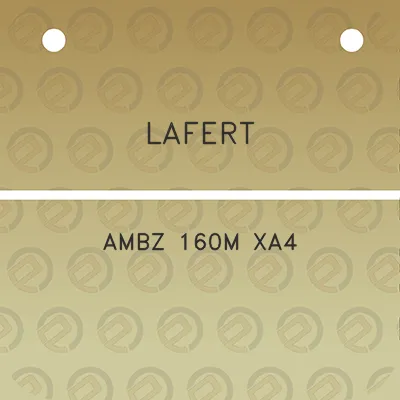 lafert-ambz-160m-xa4