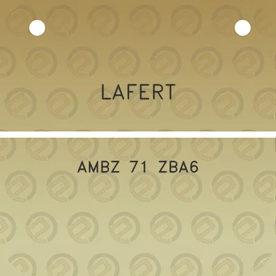 lafert-ambz-71-zba6