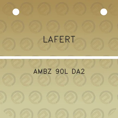 lafert-ambz-90l-da2