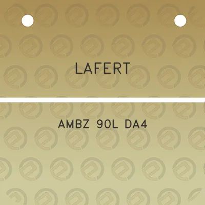 lafert-ambz-90l-da4