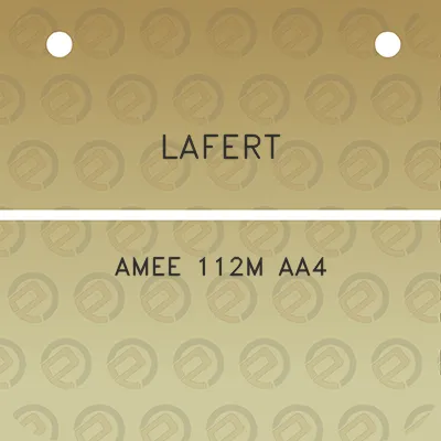 lafert-amee-112m-aa4