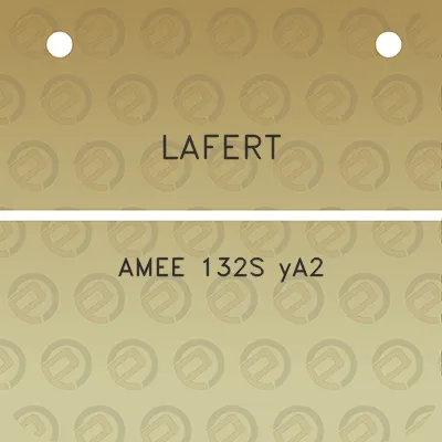 lafert-amee-132s-ya2