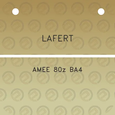 lafert-amee-80z-ba4