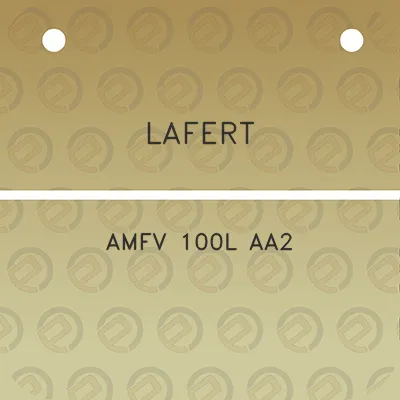 lafert-amfv-100l-aa2