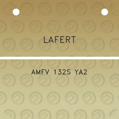 lafert-amfv-132s-ya2