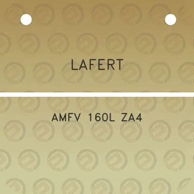 lafert-amfv-160l-za4