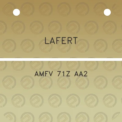 lafert-amfv-71z-aa2