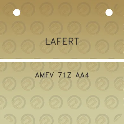 lafert-amfv-71z-aa4