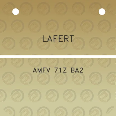 lafert-amfv-71z-ba2