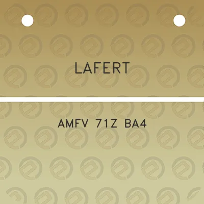 lafert-amfv-71z-ba4