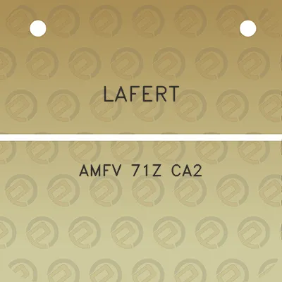 lafert-amfv-71z-ca2