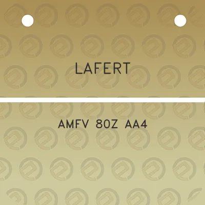 lafert-amfv-80z-aa4