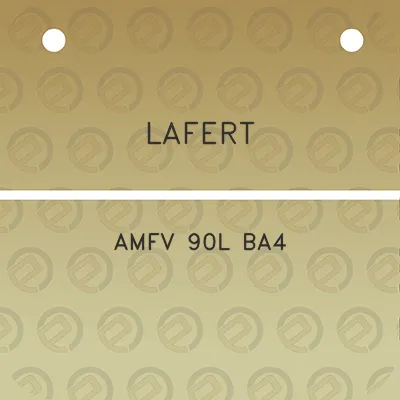 lafert-amfv-90l-ba4