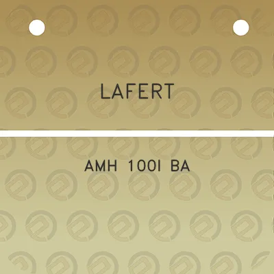 lafert-amh-100l-ba