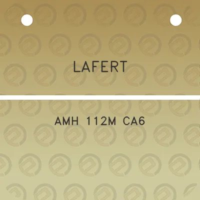 lafert-amh-112m-ca6