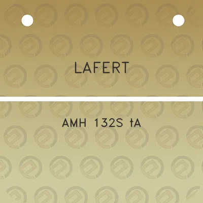 lafert-amh-132s-ta