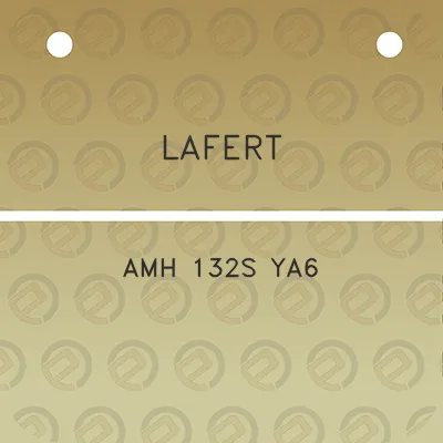 lafert-amh-132s-ya6