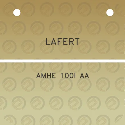 lafert-amhe-100l-aa