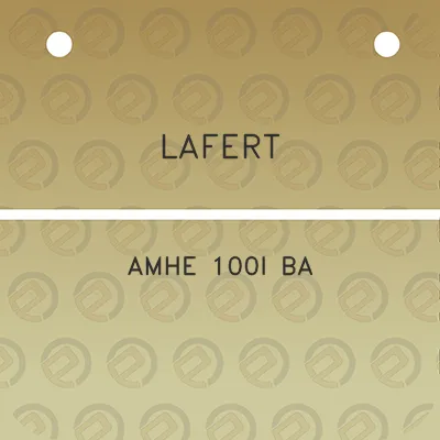 lafert-amhe-100l-ba