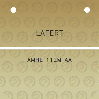 lafert-amhe-112m-aa