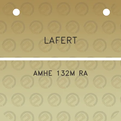 lafert-amhe-132m-ra