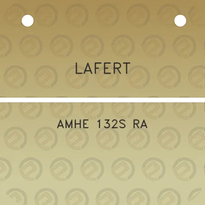 lafert-amhe-132s-ra