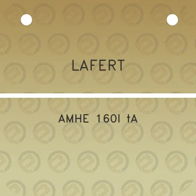 lafert-amhe-160l-ta