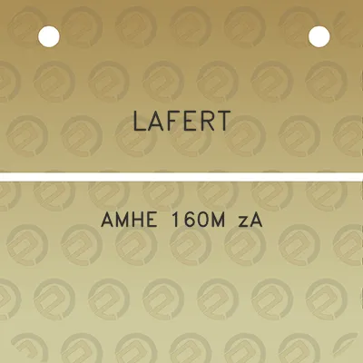 lafert-amhe-160m-za