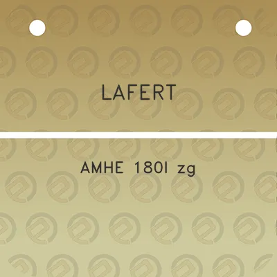 lafert-amhe-180l-zg