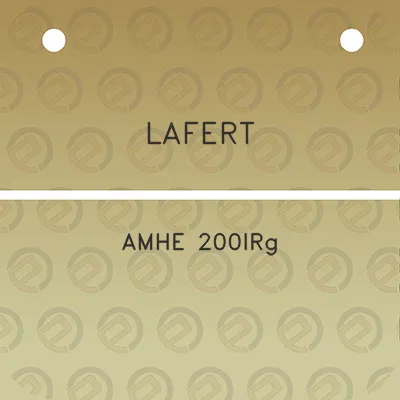 lafert-amhe-200lrg