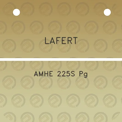 lafert-amhe-225s-pg