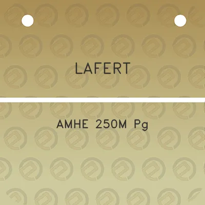 lafert-amhe-250m-pg