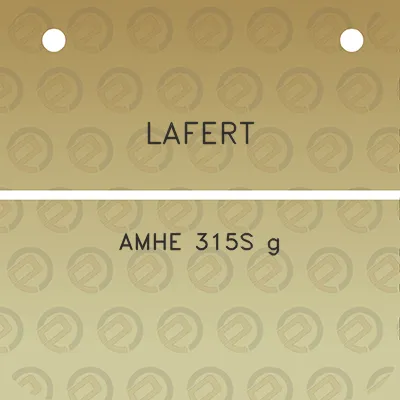 lafert-amhe-315s-g