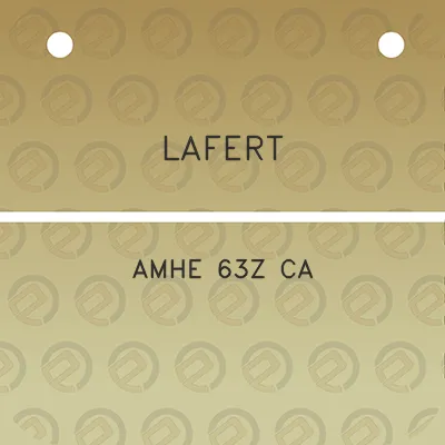 lafert-amhe-63z-ca