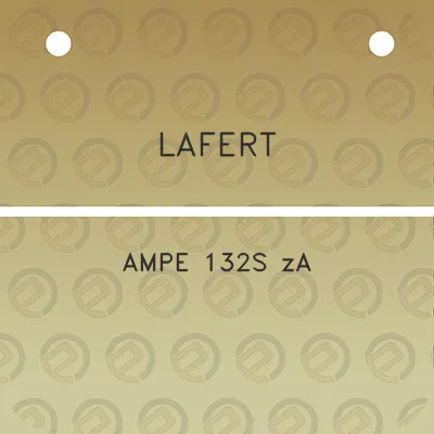 lafert-ampe-132s-za