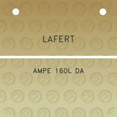 lafert-ampe-160l-da