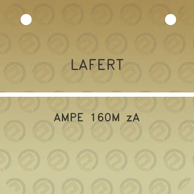 lafert-ampe-160m-za