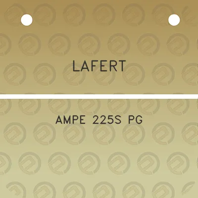 lafert-ampe-225s-pg