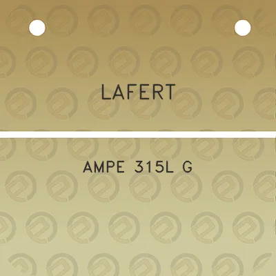 lafert-ampe-315l-g